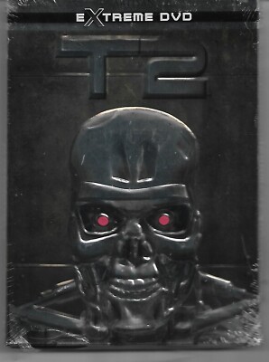 Terminator 2: T2 - The Extreme DVD Edition (DVD, 2003, 2-Disc Set) Metal Case