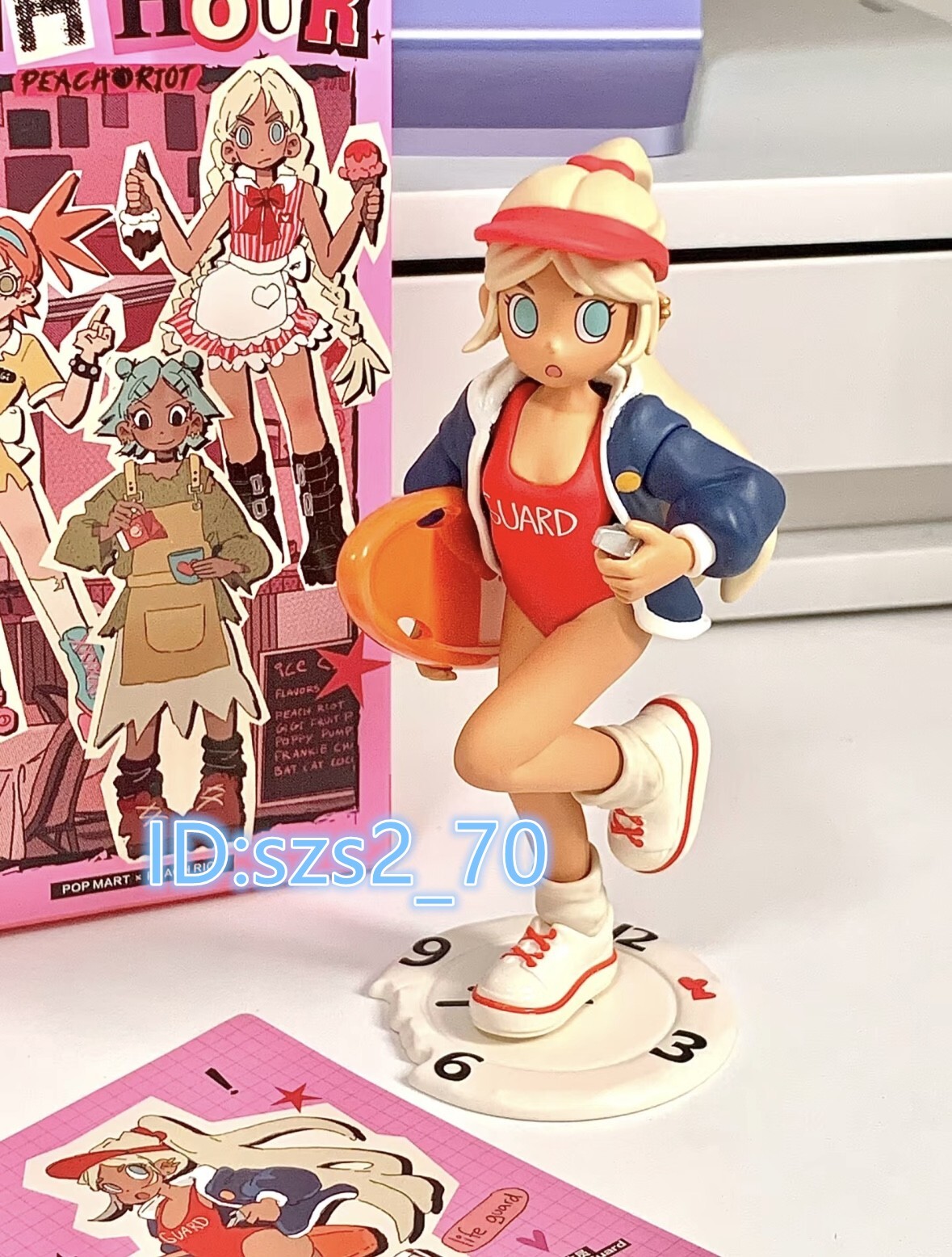 Poppy フィギュア　Lil Peach Riot POPMART Poppy Starlight POP MART Lil Peach Riot Loading Mini Figure