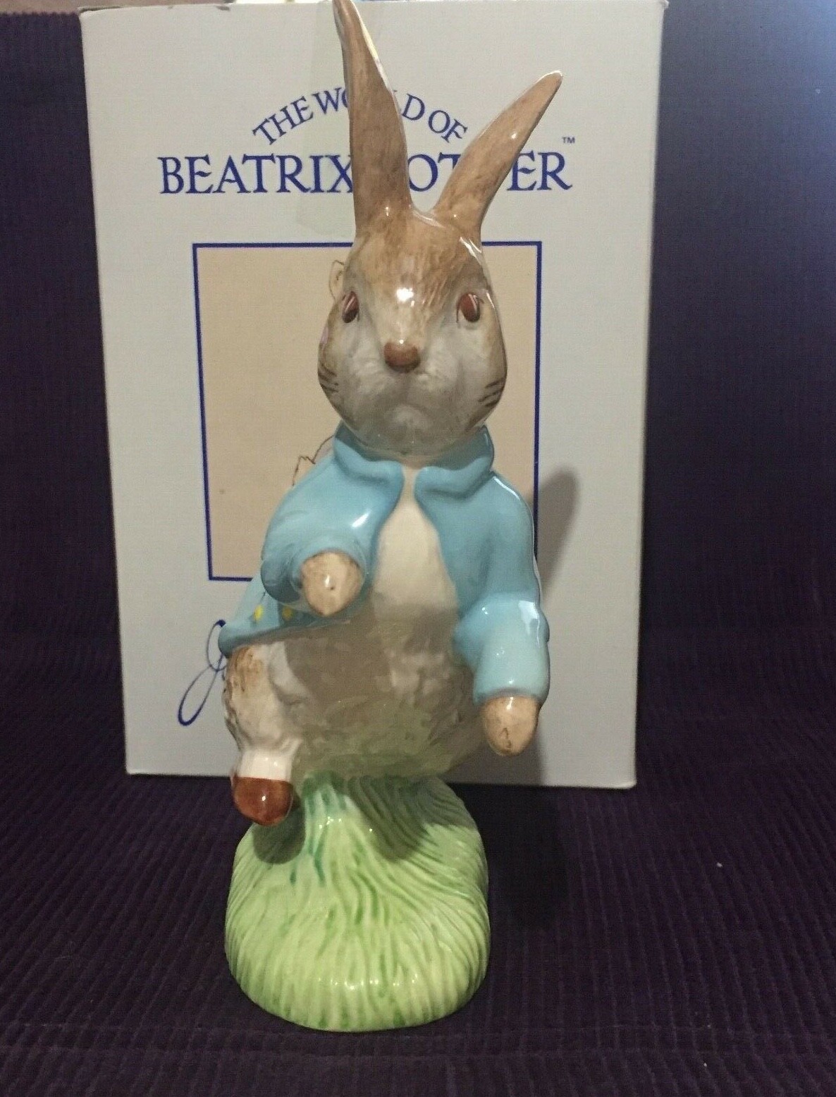 Beatrix Potter Peter Rabbit John Beswick Royal Doulton England in Box, 7 inch