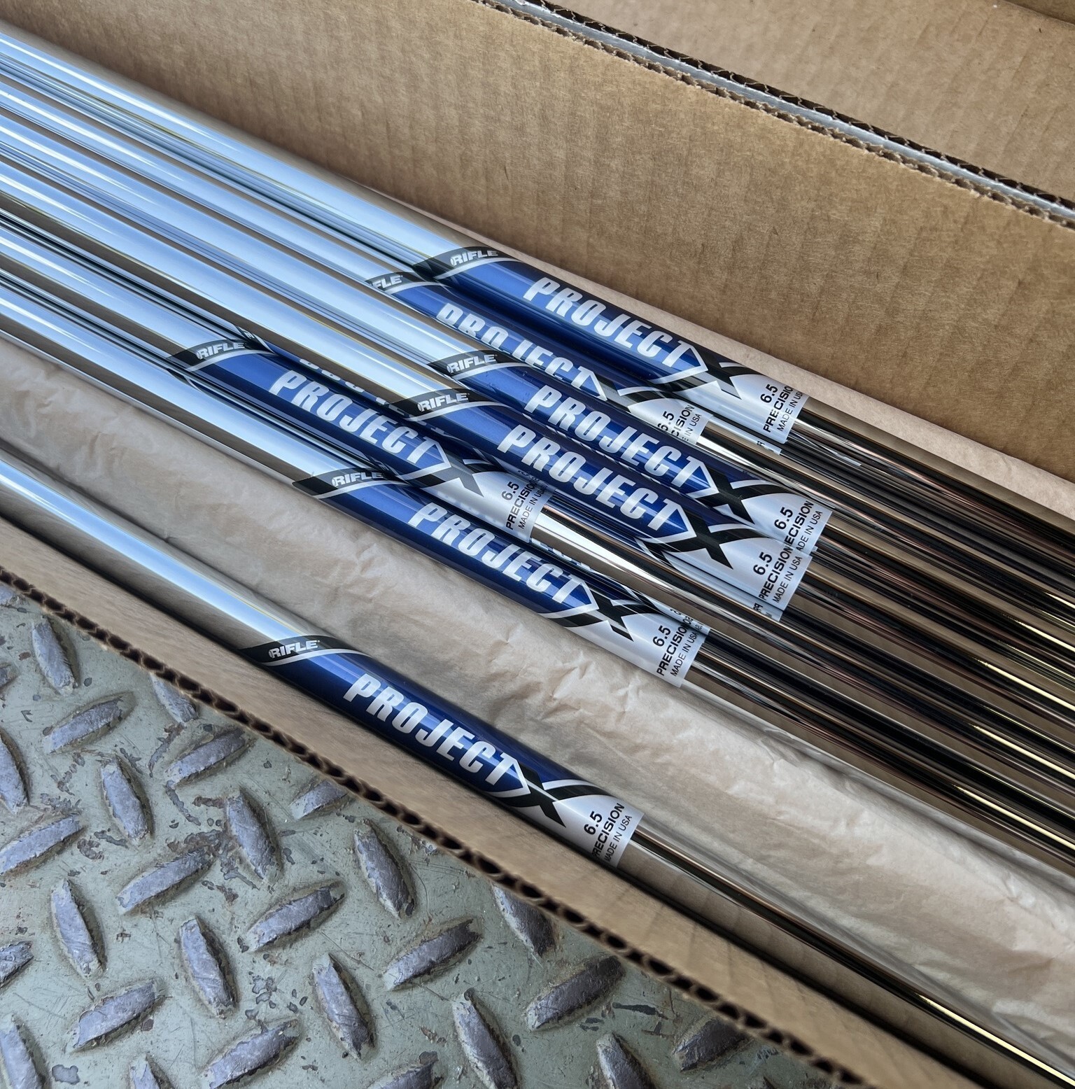 Project X Rifle Steel Shafts – .355 Taper Tip – 5.0–6.5 Flex