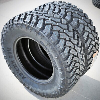 2 Tires LT 33X12.50R20 Cosmo Mud Kicker MT M/T Load F 12 Ply