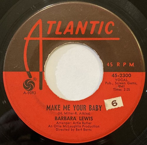 Barbara Lewis – Make Me Your Baby / Love To Be Loved