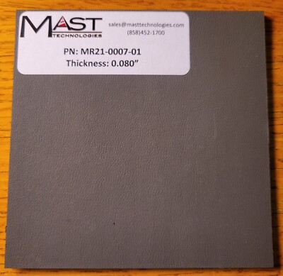 Mast Technologies MR21-0007-01 0.080'' thick Cavity Resonance RF Absorber