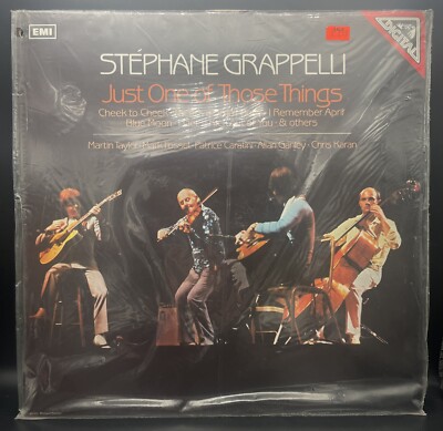 Stephane Grappelli - Just One Of Those Things Vinyl SEALED 1984 EMI EMD 1436431