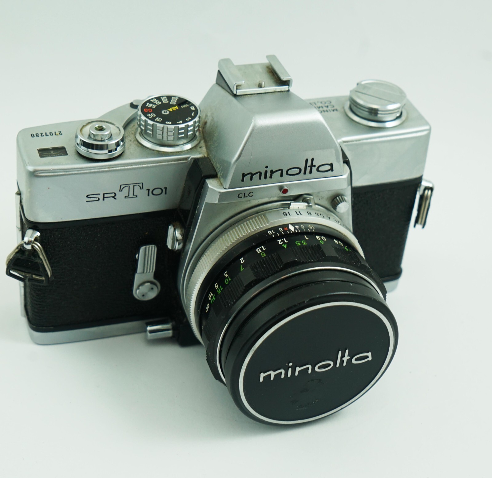 ミノルタ minolta SRT101 55mm f1.7 Minolta SRT101 with Minolta 55mm F1.7 Lens - PLEASE READ