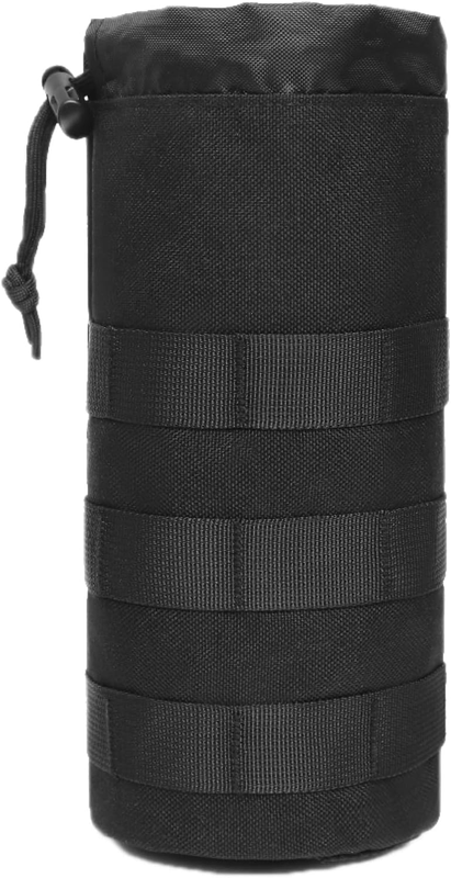 Tactical Water Bottle Pouch MOLLE Bottle Bag H2O Drink Holder Carrier Water Bott