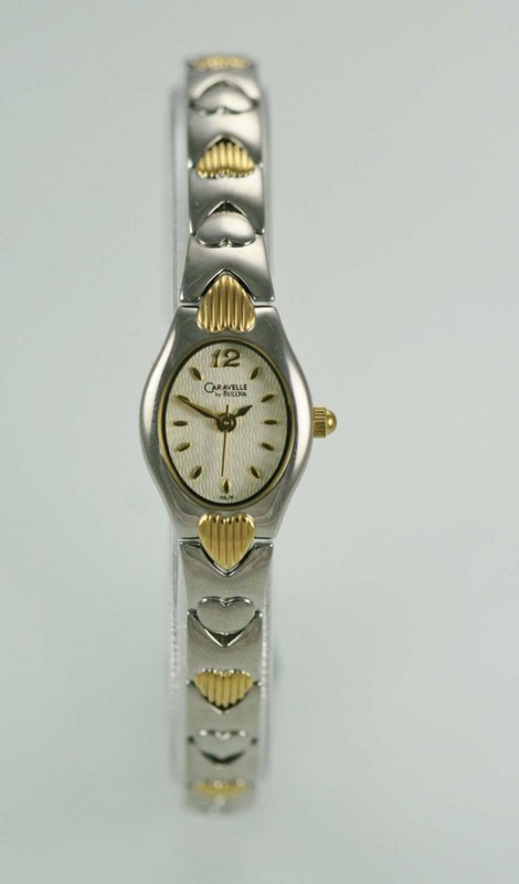 Caravelle Por Bulova Champán Mujer Inoxidable Plata Oro 3 Vintage O Oro Antiguo Reloj Mujer , 2 Elgin & 1 Bulova