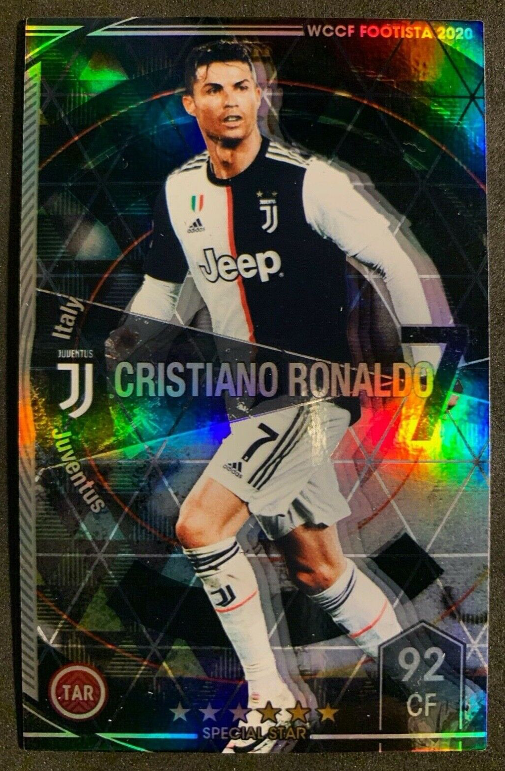 wccf  footista 2020 まとめ売り 2020 Panini WCCF Footista Special Star Cristiano Ronaldo
