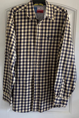 George Strait Wrangler Men's Cowboy Cut Collection Shirt Long Sleeve Size 2XL