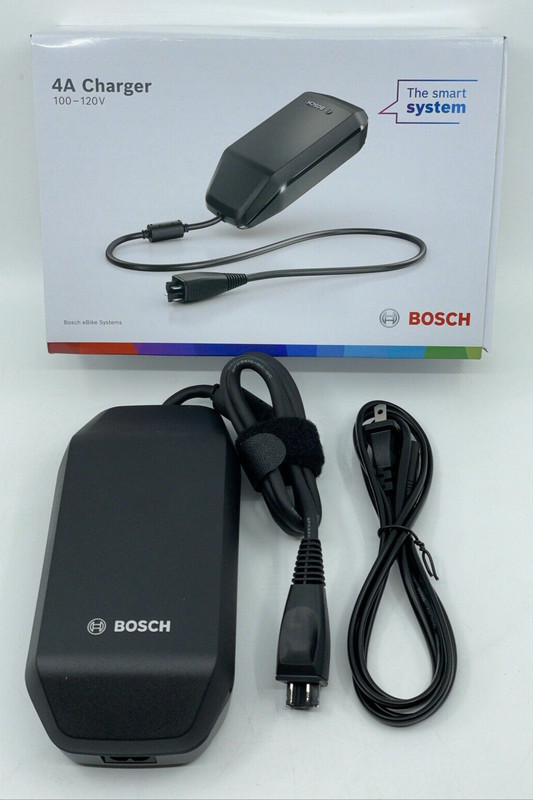 Bosch Smart System eBike 4Amp **4-PIN** Plug Charger Part #