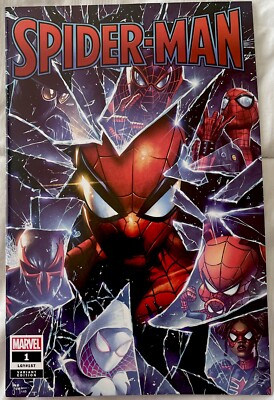 Spider-Man #1 Mico Suayan Trade Dress Variant Cover (Marvel Comics) LTD 3000