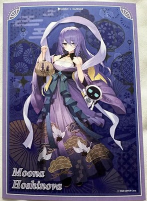 Hololive ID X Taiwan Festival 2024 Moona Hoshinova Postcard JAPAN Vtuber