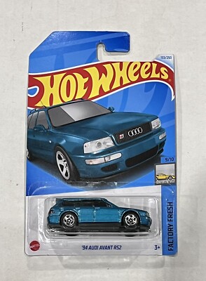 2024 HOT WHEELS  94 Audi Avant RS2 Green Factory Fresh 9/10 Diecast Toy Car New