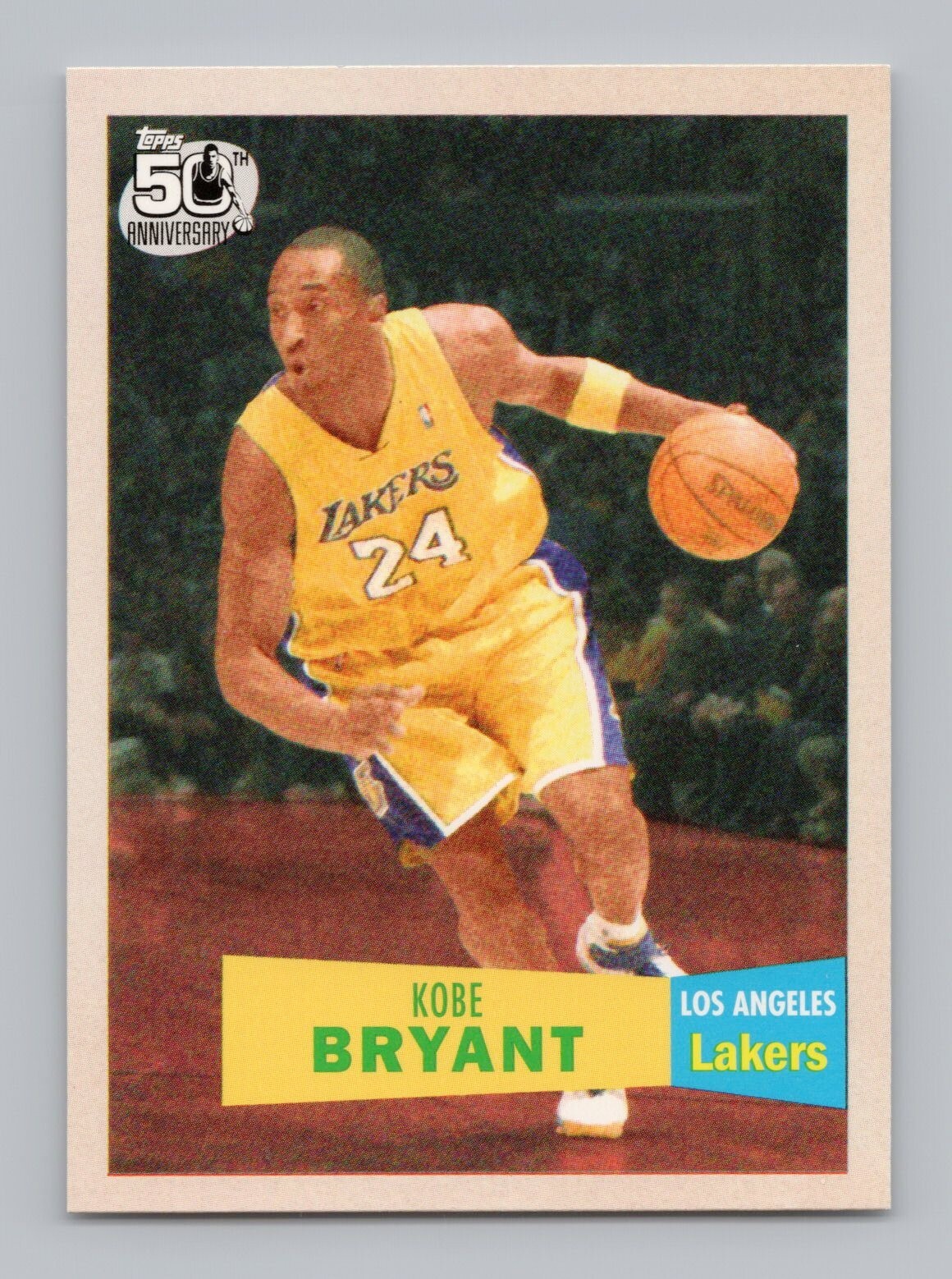 Lakers Kobe Bryant 24番 KOBE BRYANT 2007-08 Topps 1957-58 Variations #24 Los Angeles