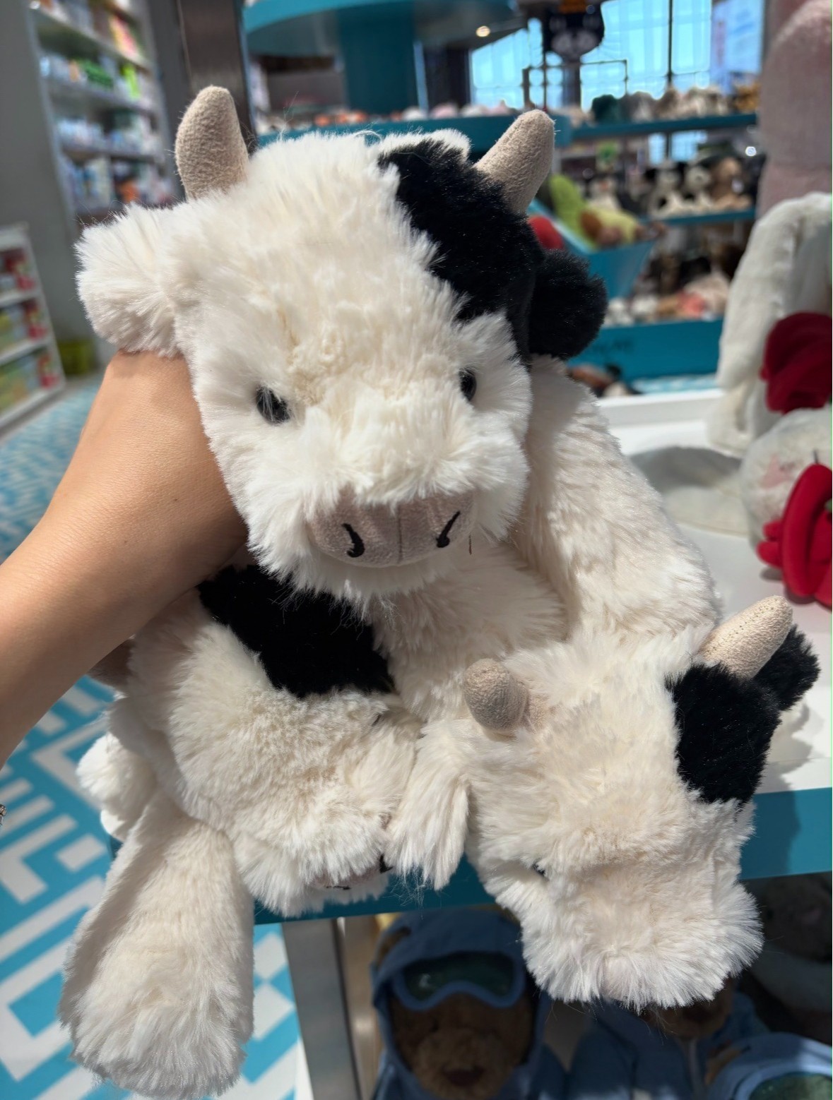 Jellycat Smudge Cow RARE Retired NWT - with Label Dust Bag Plush