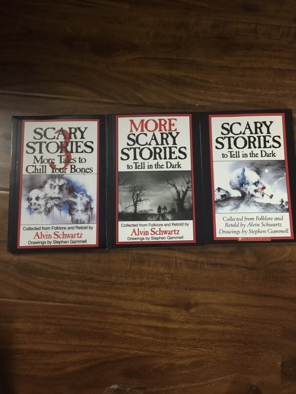 Scary Stories To Tell In The Dark Treasury Bk Set 1 2 3 Original Alvin Schwartz