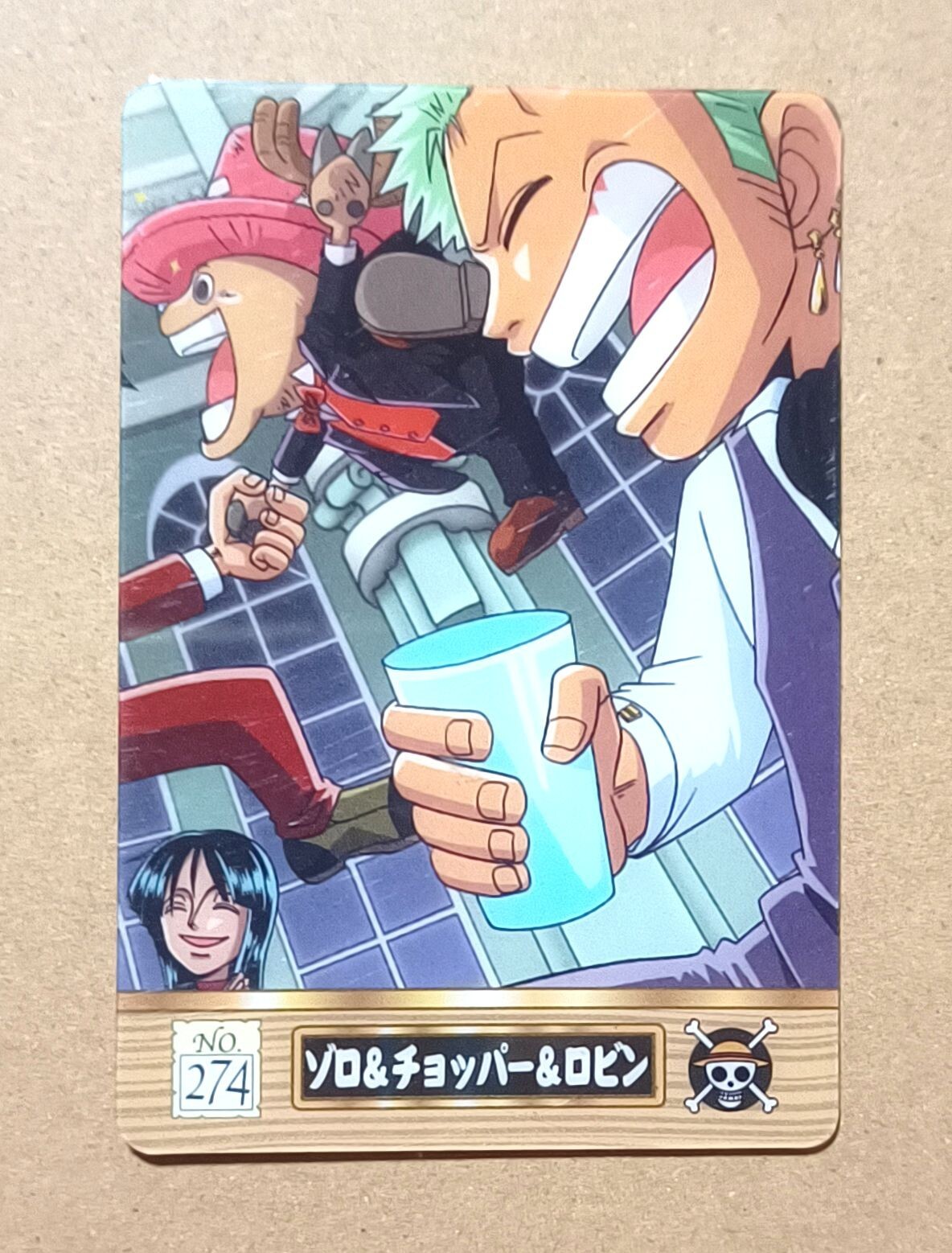 BANDAI - トロプコ TONYTONY CHOPPER One Piece Holo Prism Card BANDAI TCG Japan