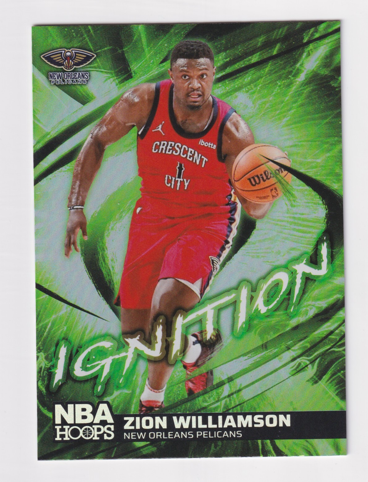 PANINI opulence ZION WILLIAMSON RCナイキパッチ ZION WILLIAMSON 2019 PANINI PRIZM #248 BALL ONE HAND
