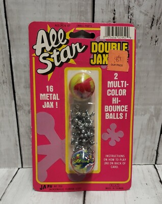 NEW VINTAGE RETRO COLLECTOR JA-RU ALL STAR DOUBLE METAL JAX SET Card Stock #950