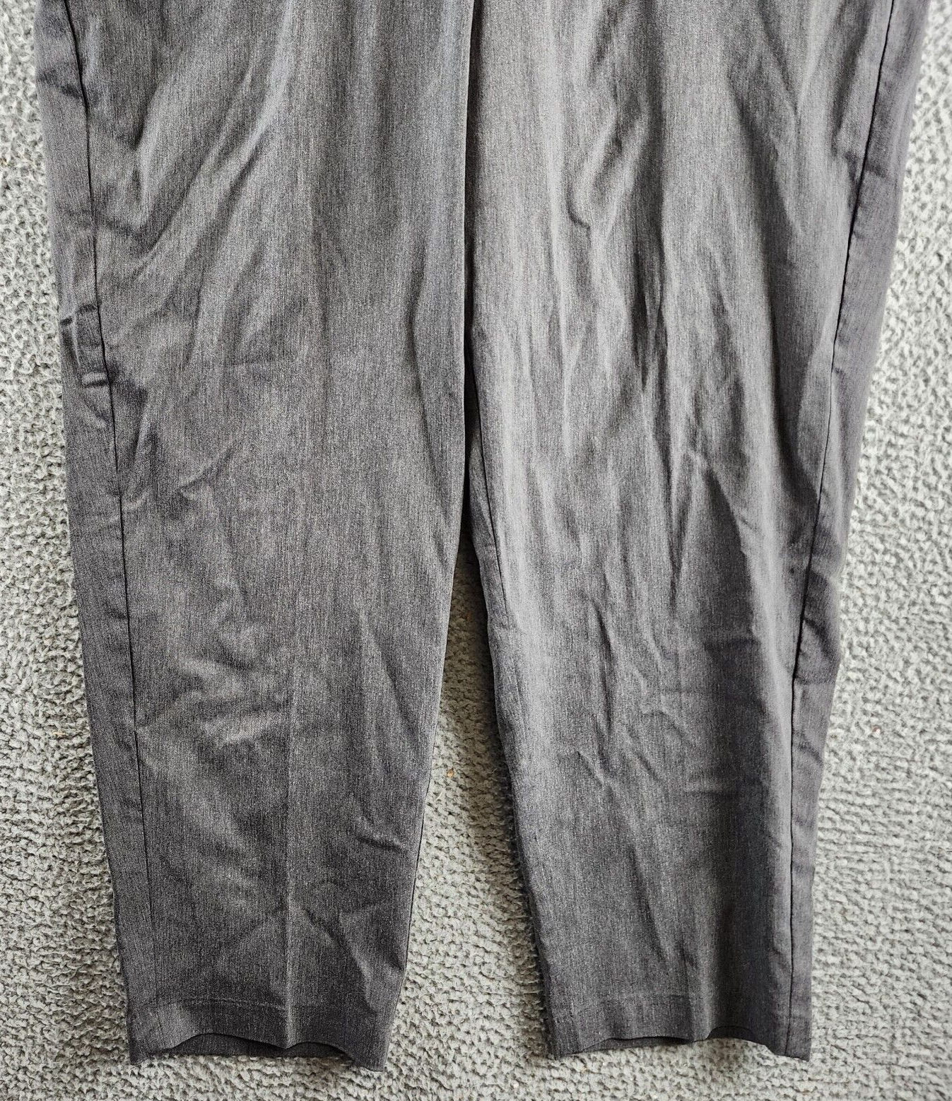 Alfred Dunner Plus Size Classic Allure Short Length Pant Womens 20W Gray Pull On - Picture 4 of 16