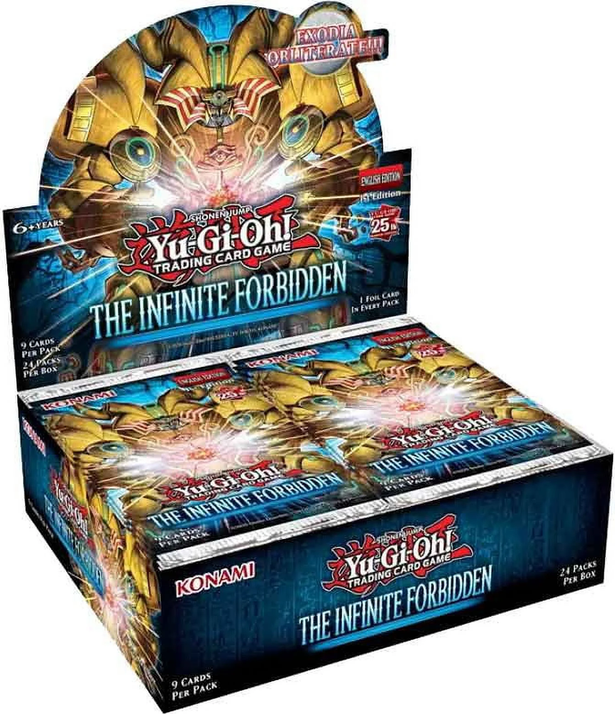 Yu-Gi-Oh! The Infinite Forbidden Booster Box (1st Edition) 24 Packs Exodia  Fusio | eBay