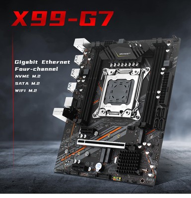 MACHINIST X99 Motherboard LGA 2011-3 Support Xeon E5 CPU PCI-E 16 M.2 NGFF/NVME