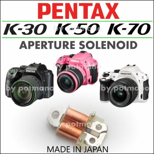 Pentax K-30 K-50 K-70 K-S1/S2 K-500 Genuine White Solenoid Part - Japan -