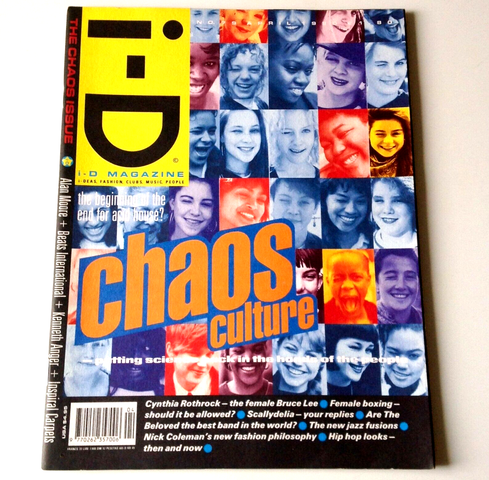 【i-D UK】THE FAITH IN CHAOS ISSUE i-D MAGAZINE FAITH IN CHAOS PHARRELL CONNECTIVITY GIGI HADID