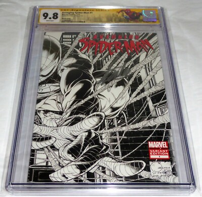 Avenging Spider-Man #1 CGC SS Signature Autograph STAN LEE Manufactured w/# IN