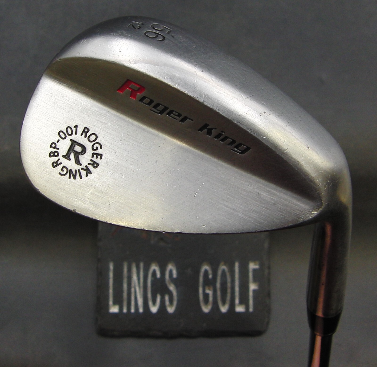 Roger King RBP-001 56° Sand Wedge Regular Steel Shaft Roger King Grip Roger King RBP-001 56° Sand Wedge Regular Steel Shaft Roger King Grip