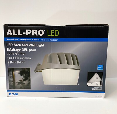 All Pro Dusk To Dawn Security Area Light Integrated LED 3100 Lumens AL3050LPCGY
