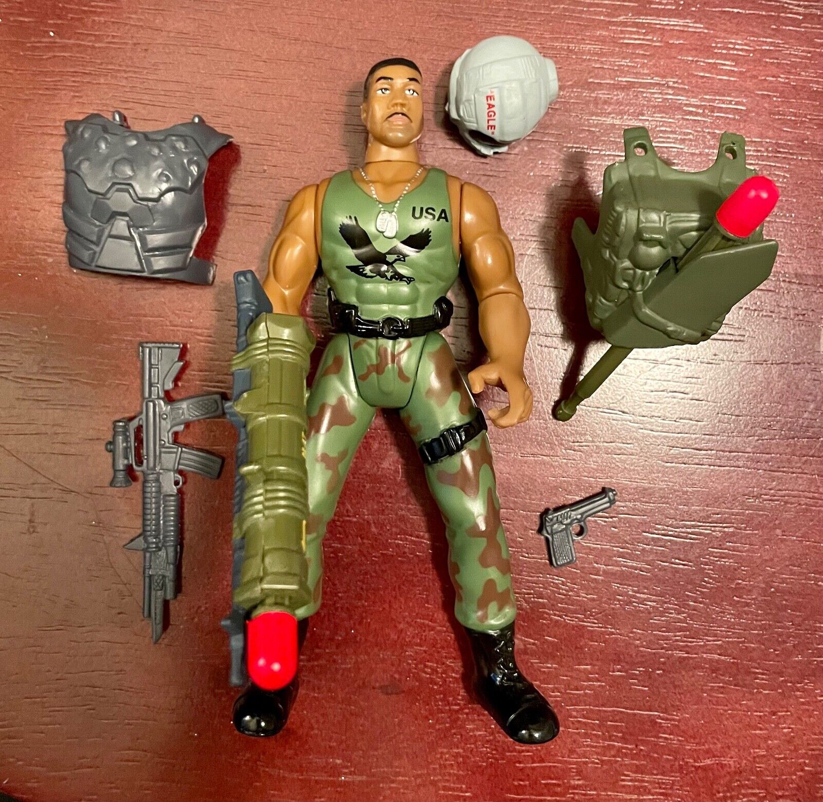 Vintage 1996 Independence Day Movie Will Smith Action Figure Vintage 1996 Independence Day Movie Will Smith Action Figure