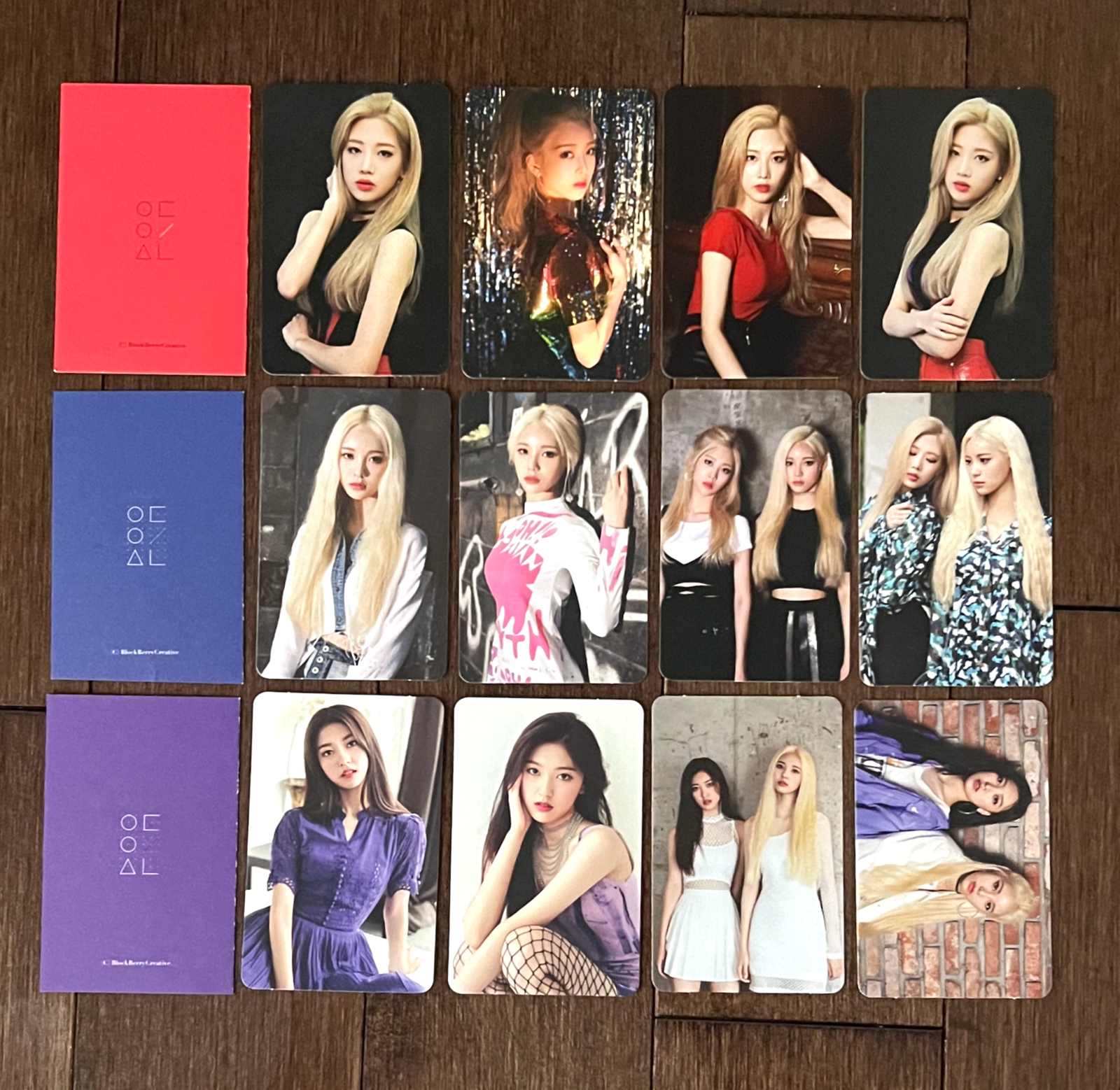 LOOΠΔ LOONA Jinsoul KimLip Choerry First Press official solo photocard