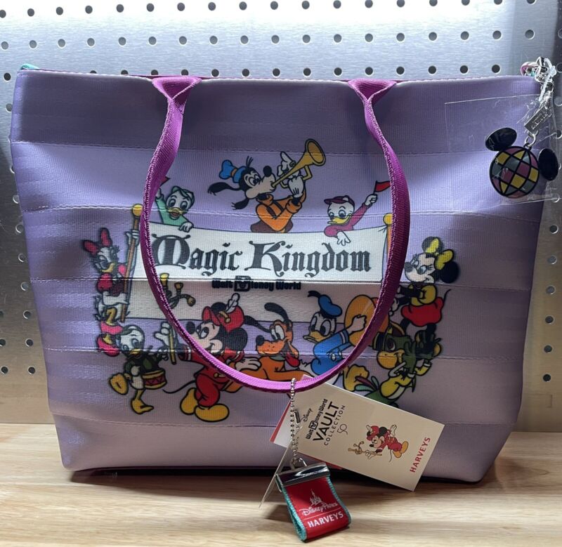 2022 Walt Disney World 50th Anniversary Magic Kingdom Tote Bag Harveys IN HAND