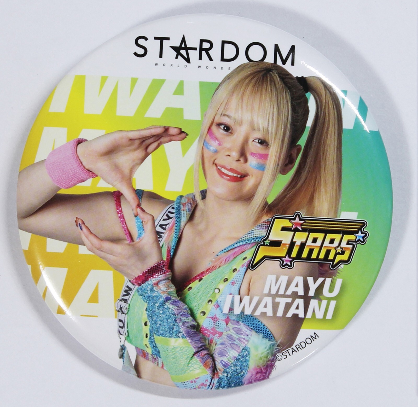 AEW STARDOM 里歩 手形サイン色紙（サイン入りブロマイド付き） Yahoo!オークション -「女子プロレス 里歩」の落札相場・落札価格