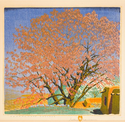 Gustave Baumann: Cottonwood Tassels 22x30 Archival Quality Fine Art Print