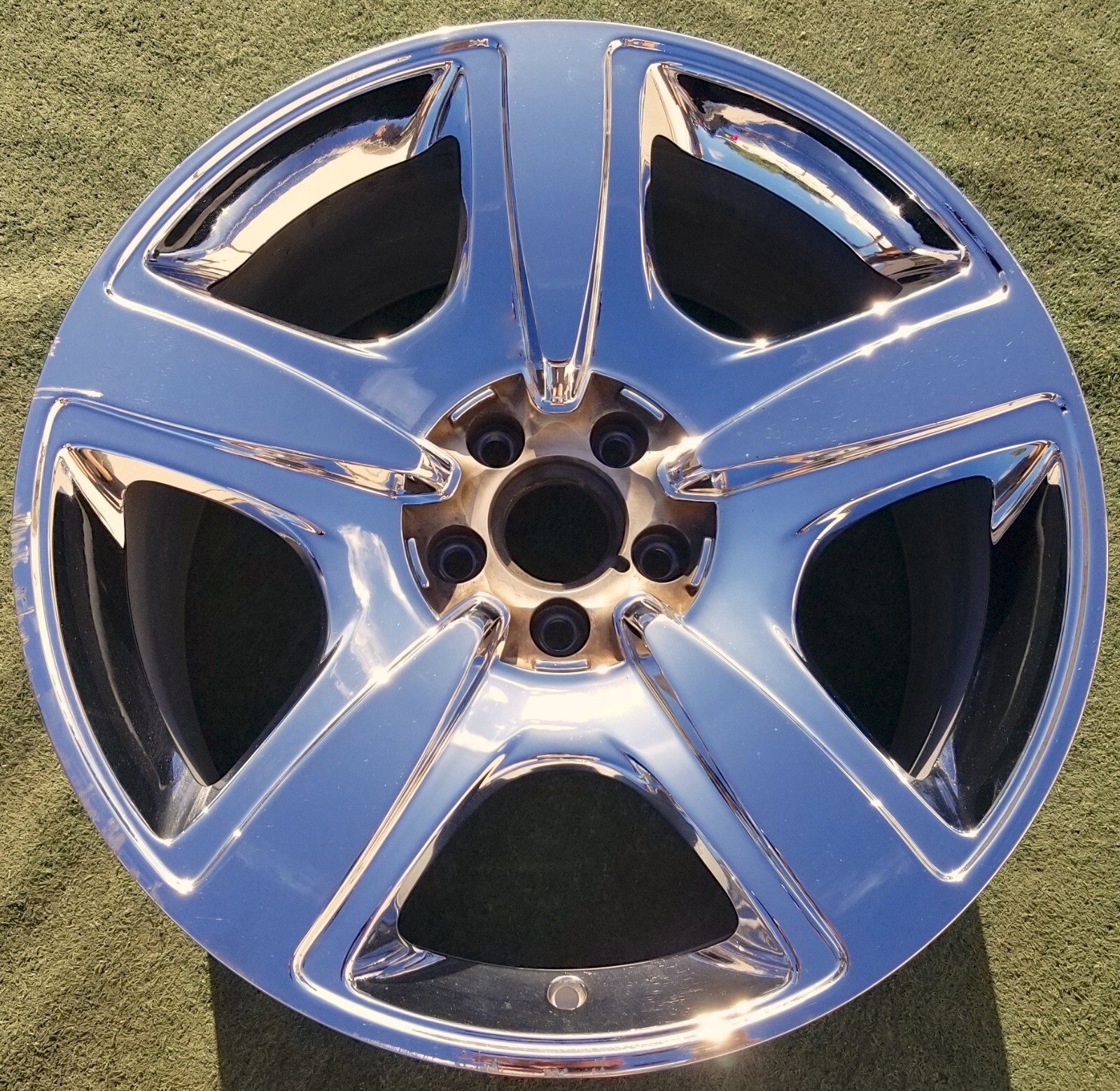 Factory Chrome Bentley Continental Wheel OEM 19 Roadster Genuine 3W0601025AL