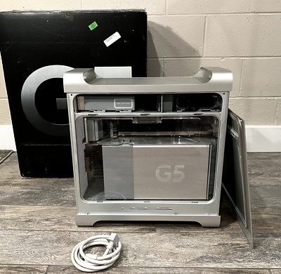 Apple PowerMac G5 A1117 A1177 Quad 2.5GHz/8GB/160GB SSD/APX/7800 GT Original Box
