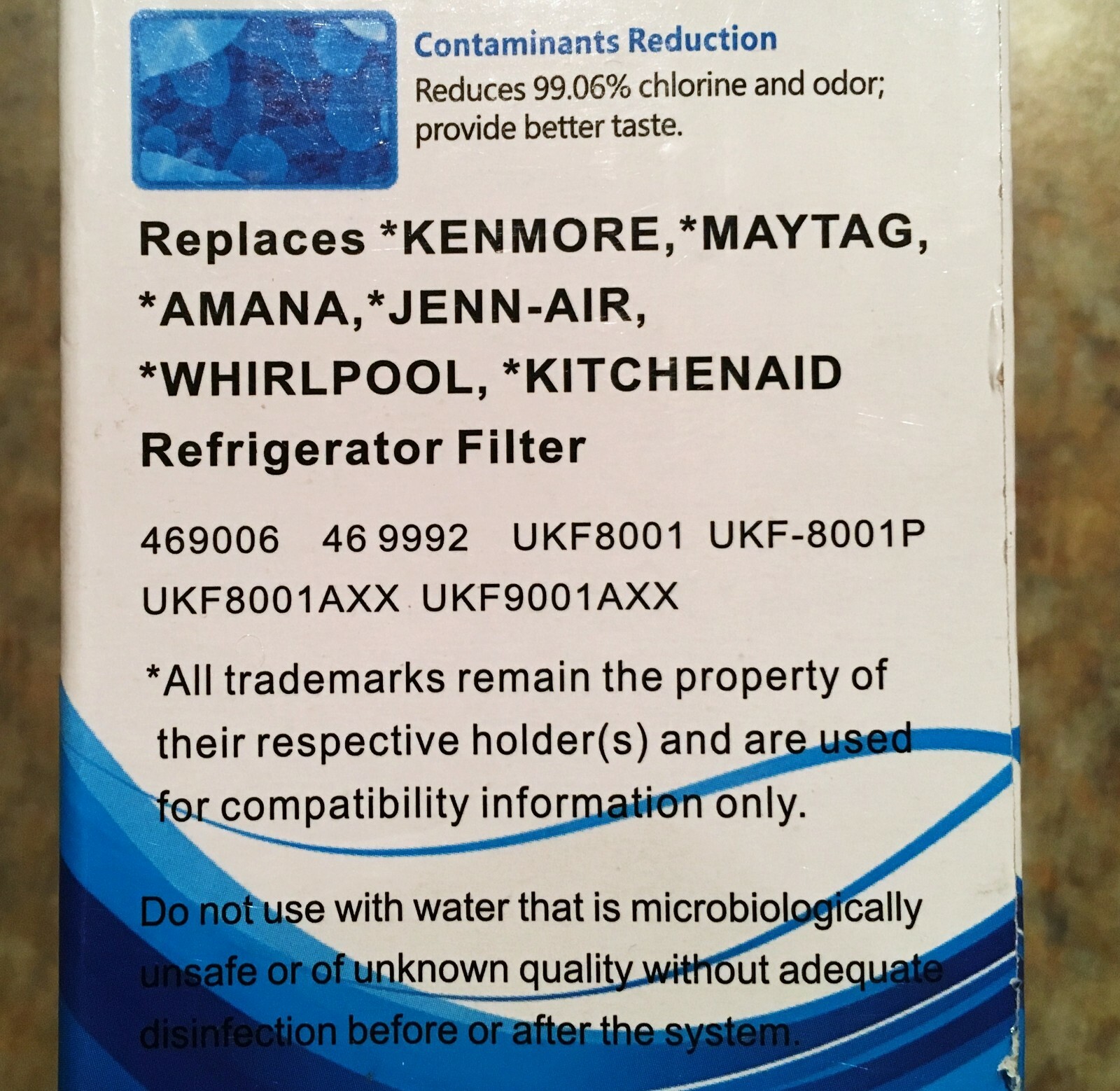 IcePure Refrigerator Water Filter for Kenmore Maytag UKF8001 46-9006 46-9992