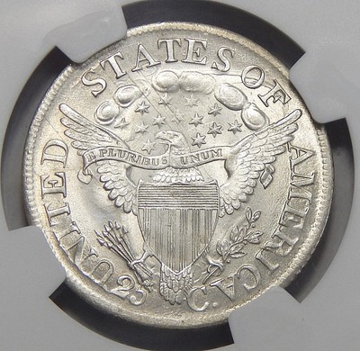 1807 NGC MS66 DRAPED BUST QUARTER