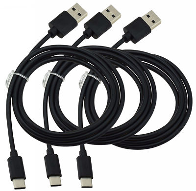 3X USB Type C Data Cable USB-C Charger Cable for Xiaomi Mi A1