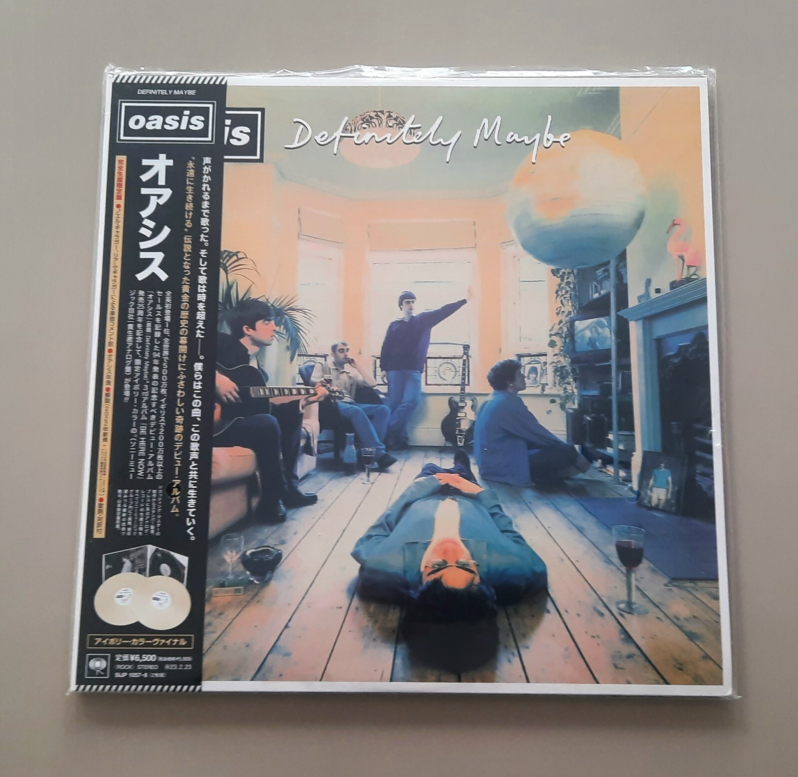 オアシス Oasis Definitely Maybe アイボリーカラー盤 新品 Oasis – Definitely Maybe 2022 Japan Limited to 2000 copies