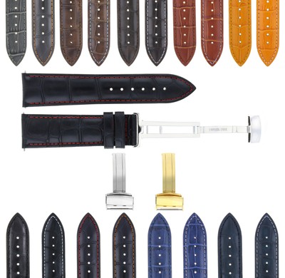 18-19-20-21-22-23-24MM LEATHER BAND STRAP FOR OMEGA SEAMASTER PLANET OCEAN CLASP