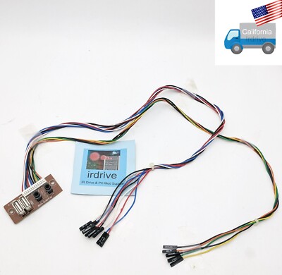 NEW PC Tower Case Front Panel 2x USB Port, Mic/Speaker Jack PCB Assembly Cable
