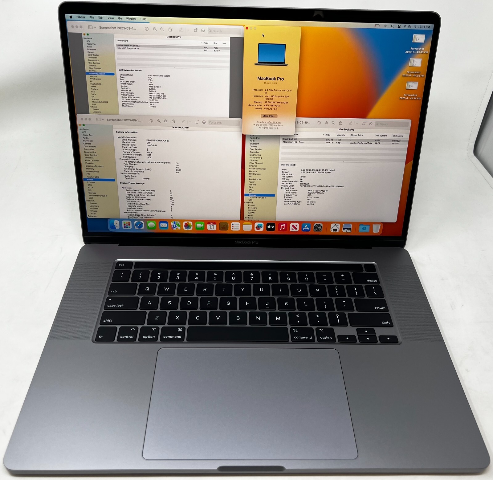 MacBook Pro 16 2019★i9/64G/SSD 4TB/5500M s-l400.jpg
