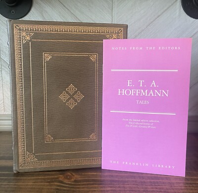 Franklin Library  Hoffman, E. T. A.  4 Tales  Collected Stories Leather NOTES