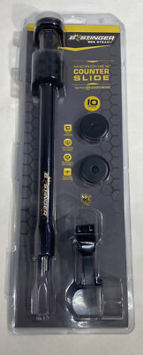 Bee Stinger MHXCS5DTMB10 MicroHex 10'' Black Archery Bow Hunting Stabilizer