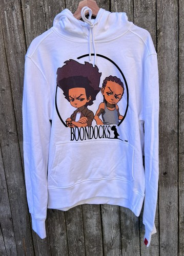 The Boondocks white hoodie Large | eBay