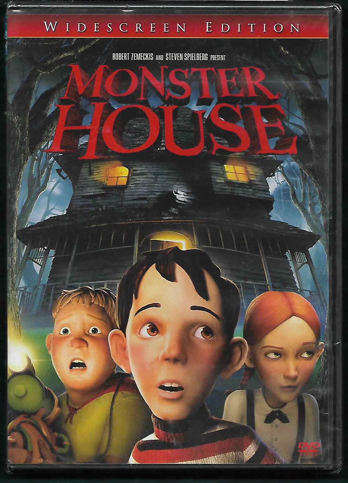 MONSTER HOUSE [New DVD] Animated Children's Film SPOOKY FUN