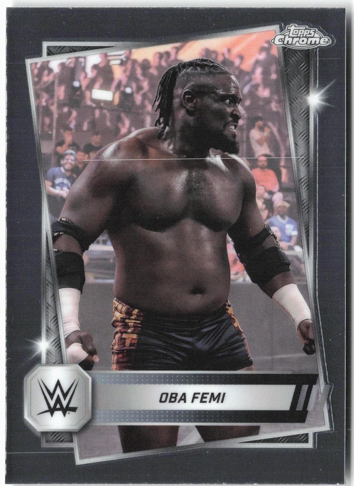 2025 Topps Chrome WWE - Oba Femi #113 for sale | eBay
